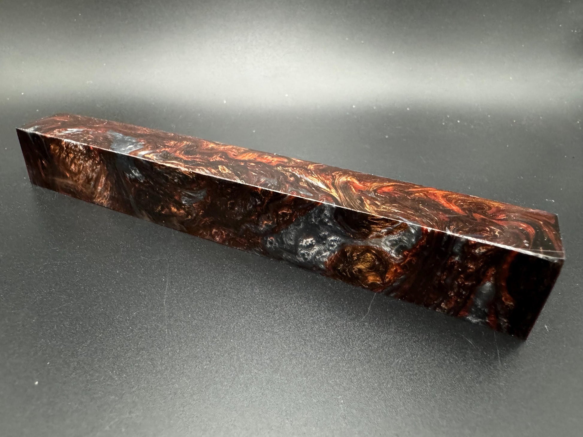 Pen Turning Blank, Alumilite Resin, Old Fashioned