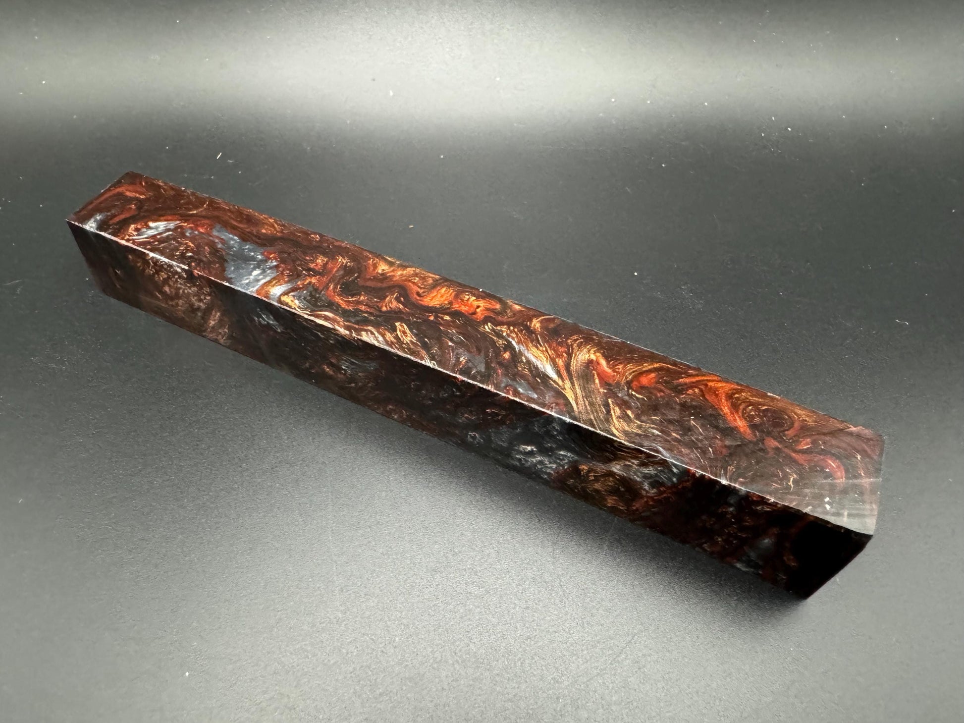 Pen Turning Blank, Alumilite Resin, Old Fashioned